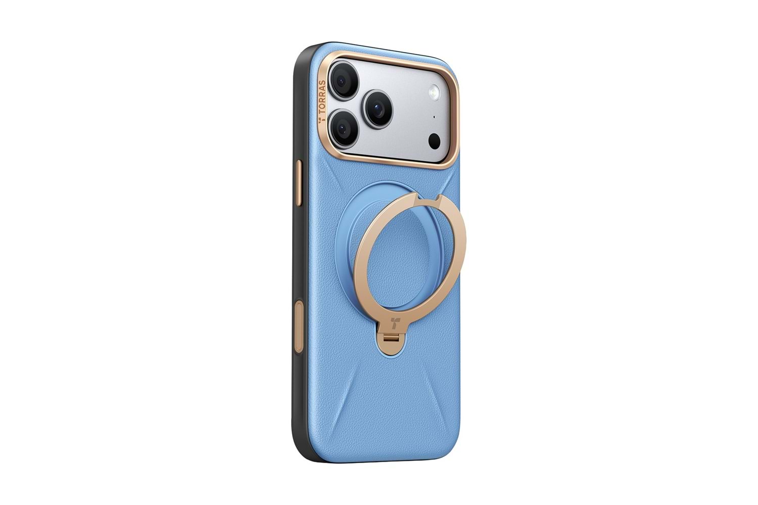 Torras Apple iPhone 18 Pro O Stand Spin VegSkin Serisi Magsafe Kılıf