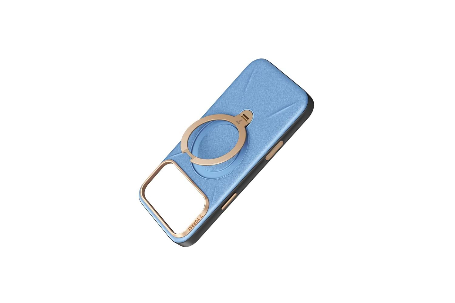 Torras Apple iPhone 18 Pro O Stand Spin VegSkin Serisi Magsafe Kılıf