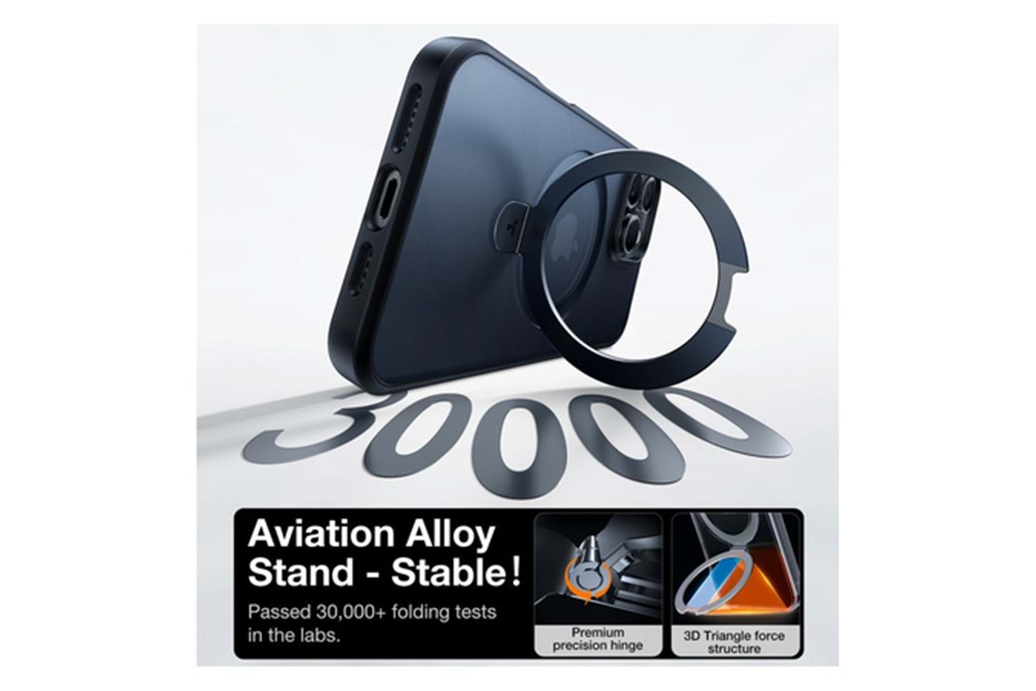Torras Apple iPhone 16 Pro Max O Stand Serisi Magsafe