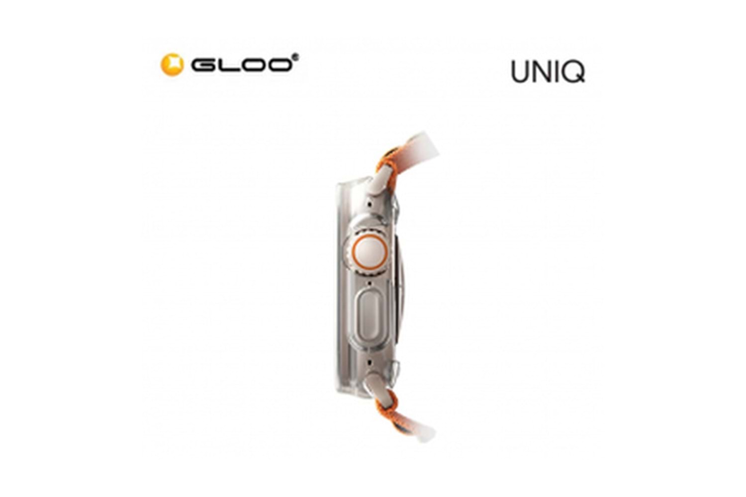 Uniq Apple Watch Ultra 49mm Garde Kasa Cam Ekran Koruyucu - Şeffaf