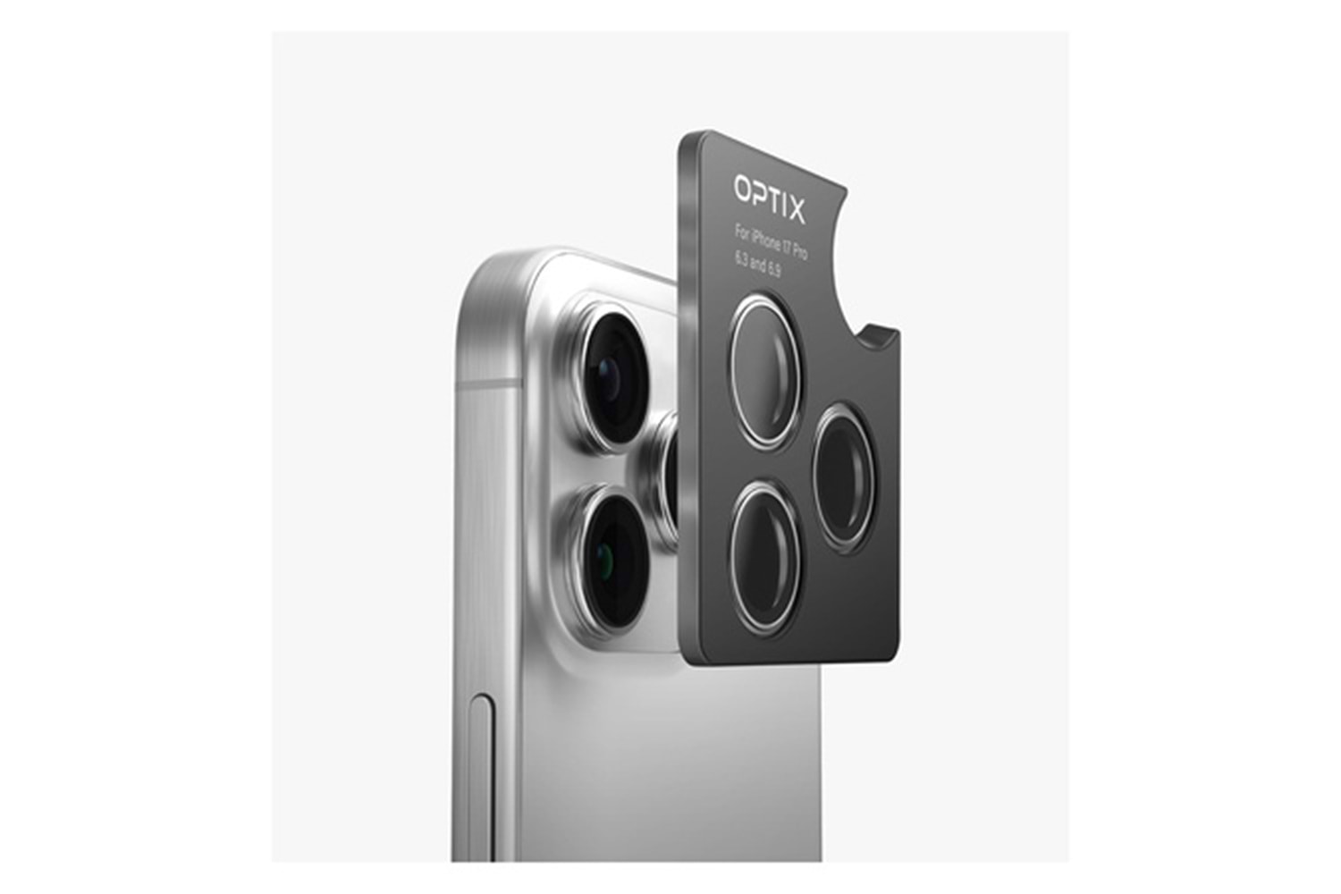 Uniq Apple iPhone 18 Pro Max Optix Prime Kamera Lens Koruyucu