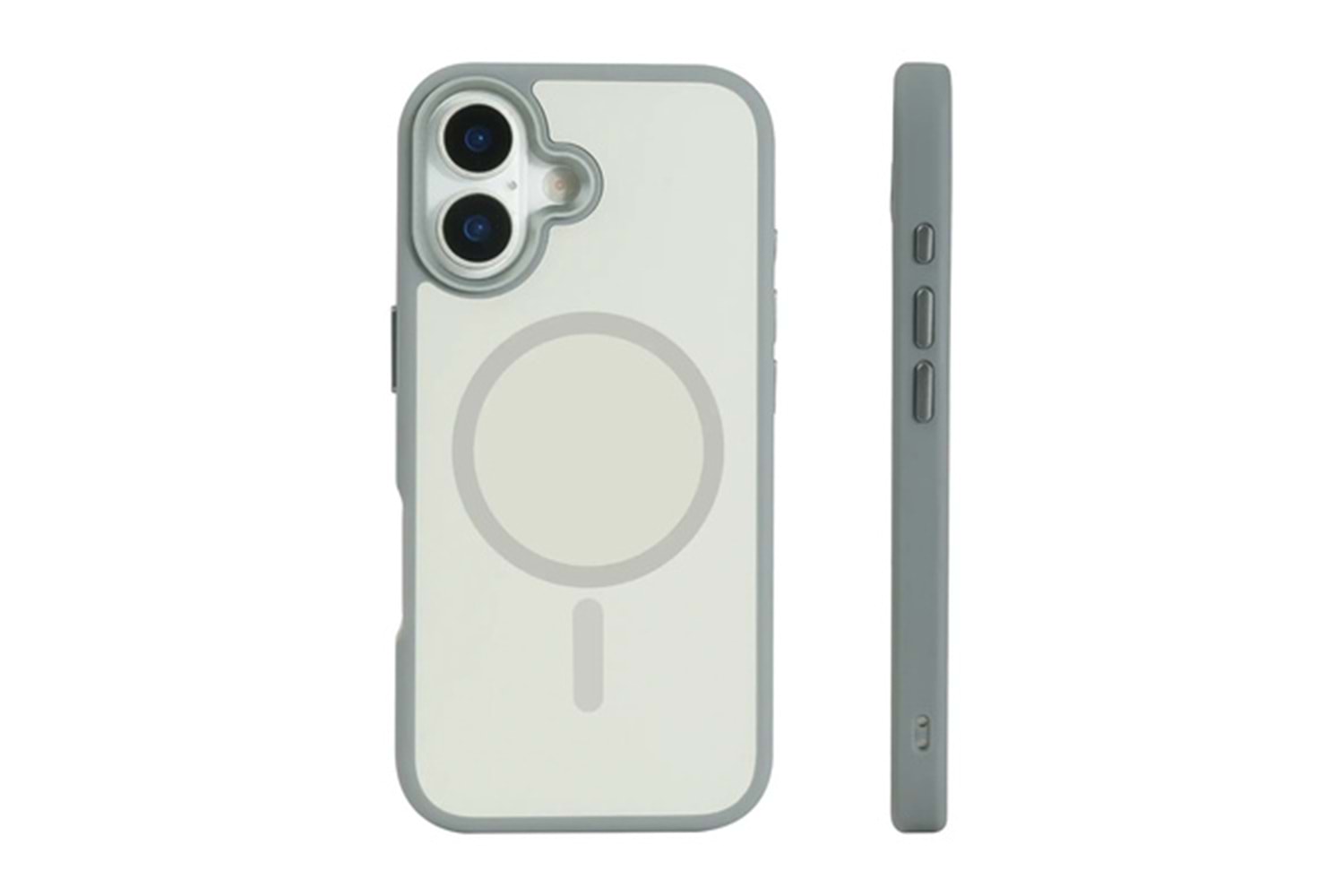 URR Apple iPhone 17 IRIS Matte Pure Glass Magsafe Kapak
