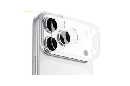 Blueo iPhone 17 Pro Uyumlu Invisible Shock-Resistant Lens Modülü Koruma Filmi