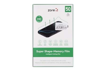Zore Special Edition Pvc Good One Clear Ekran Koruyucu 196Mm X 125Mm 50 Adet