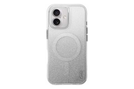 Apple iPhone 16 Kılıf M-safe Şarj Özellikli Simli Arka Yüzey Askı Aparatlı Coehl Lumino Kapak
