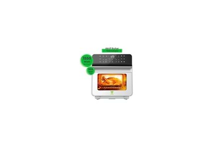Wiami Airfryer 10.5 L Buharlı Hava Fritözü SIFIR 24 AY GARANTİLİ BEYAZ
