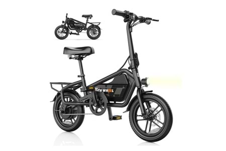 HİFREE 5TH WHEEL ELECTRİC BİCYCLE POWER TRAİL SİYAH