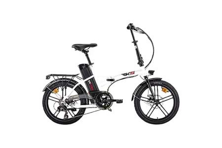 RKS Nitro 250W Katlanabilir Elektrikli Bisiklet Beyaz