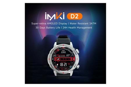 İmiki D2 Smart Watch Gümüş
