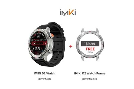 İmiki D2 Smart Watch Gümüş