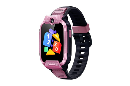 Mibro Z5 Pembe Çift Kameralı GPS Destekli 4G Akıllı Çocuk Saati