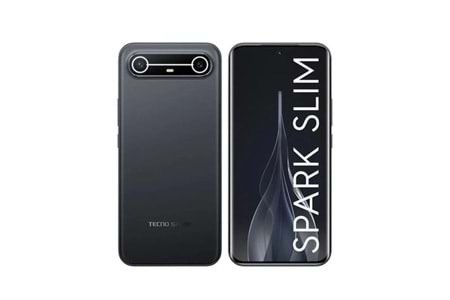 Tecno Spark Slim 8GB 256GB Siyah (Tecno Türkiye Garantili)
