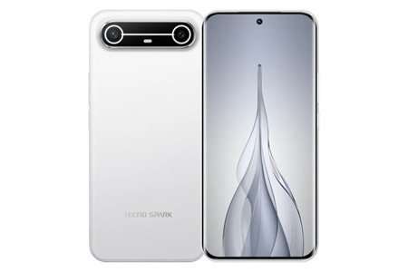 Tecno Spark Slim 8GB 256GB Siyah (Tecno Türkiye Garantili)