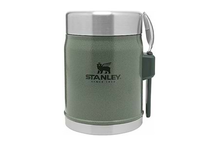Stanley Klasik Kaşıklı Yeşil 0.40 lt Çelik Yemek Termosu