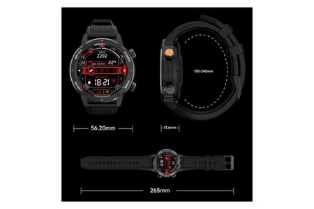 İmiki C1 Smart Watch Xpolorer Scout Siyah