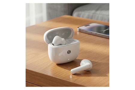S-link Airlite X-5 Bluetooth V5.4 Mikrofonlu Kablosuz Kulaklık Beyaz