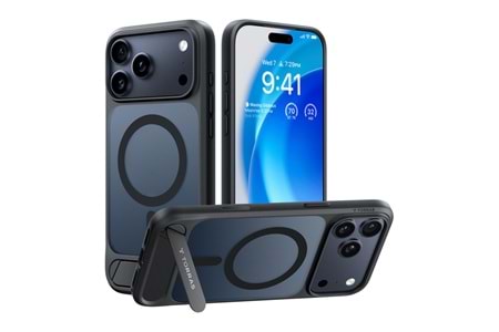 Torras Apple iPhone 17 Pro P Stand Serisi Magsafe Kılıf