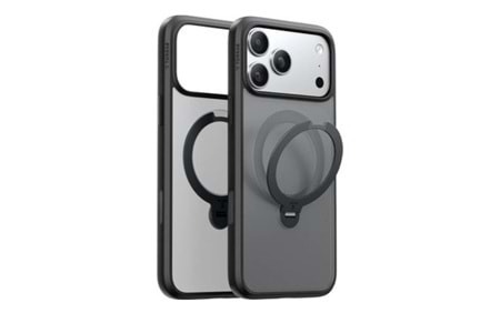 Torras Apple iPhone 17 Pro Max O Stand Spin Air Serisi Magsafe Kılıf