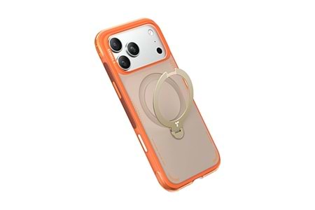 Torras Apple iPhone 17 Pro Max O Stand Spin Air Serisi Magsafe Kılıf