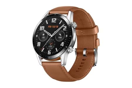 HUAWEİ WATCH GT2 46MM 12 AY GARANTİLİ TEŞHİR KAHVE/SİYAH