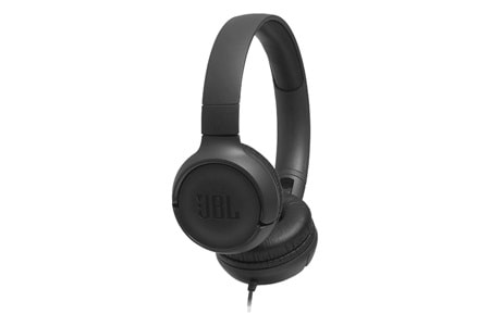JBL T500BLU Siyah Kulak Üstü Kulaklık 3.5mm Jack 24 Ay Garantili