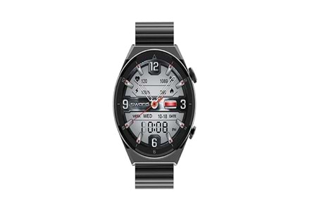 Sword WIA Watch 2 Akıllı Saat Siyah 24 Ay Garantili