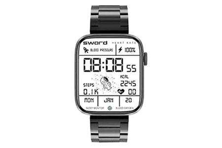 Sword GIA Watch 2 Akıllı Saat Gümüş 24 Ay Garantili