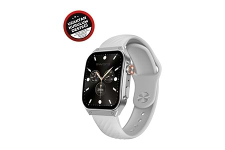 Sword GIA Watch 2 Akıllı Saat Gümüş 24 Ay Garantili