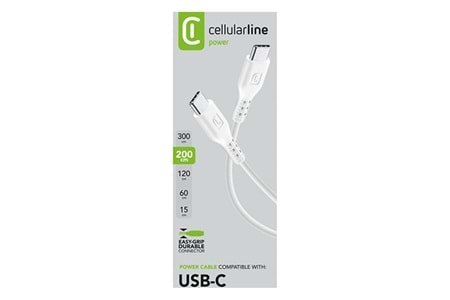 Cellularline USB-C To USB-C 2m Kablo