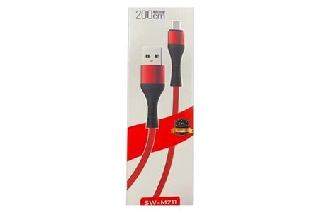 Sword SW-C211 USB-A To micro 2m Kablo