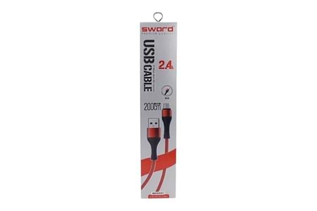 Sword SW-M211 USB-A To micro 2m Kablo