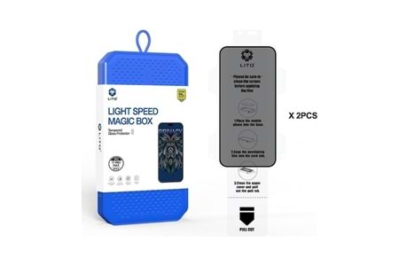 LİTO D+ İphone X Ekran Koruyucu Hayalet