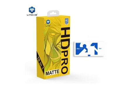 LİTO HD Pro iPhone 13/13 Pro/14 Privacy Ekran Koruyucu