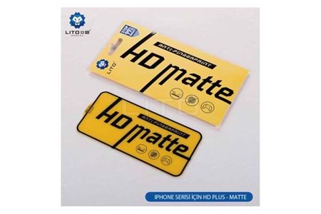 LİTO HD Pro iPhone 13/13 Pro/14 Privacy Ekran Koruyucu