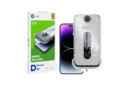 LİTO D+ iPhone 16 Pro Max Uygulama Aparatlı Ekran Koruyucu