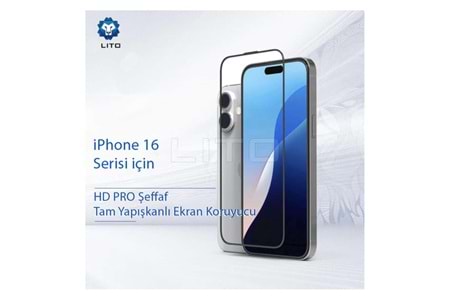 Lito HD Pro iPhone 17 Air Ekran Koruyucu