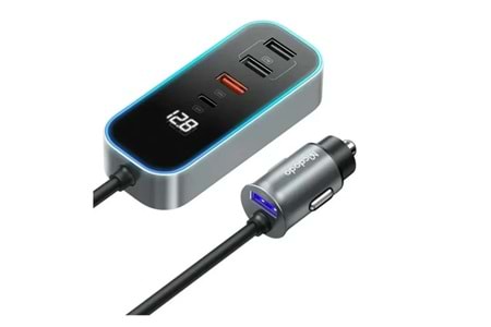 Mcdodo CC-3690 USB Type-C Pd Araç Şarj Cihazı 75W Hızlı Şarj Özellikli Çift Bağlantı Noktası