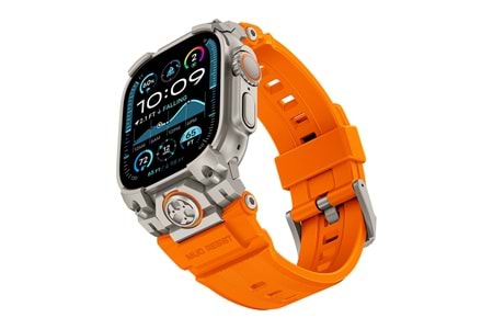 Apple Watch Ultra 49mm Mohseven iWatch Armor Silikon Kordon