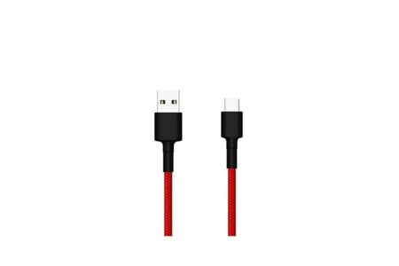 Xiaomi Type-C Örgülü 100 cm Hızlı Şarj Kablosu Kırmızı