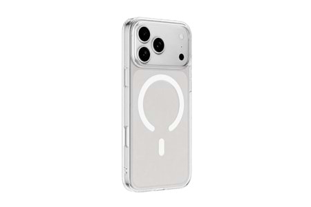 Newface Apple iPhone 18 Pro Max Combo Sert Şeffaf Magsafe Kapak
