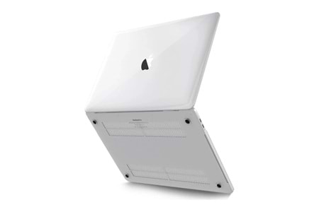 Newface Apple Macbook Pro 16.2 2021 Macbook Buzlu Kapak - Şeffaf