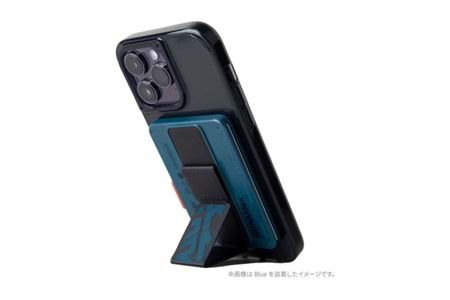 Skinarma Mirage Magnetic Card Holder With Grip-Stand Spunk Orange