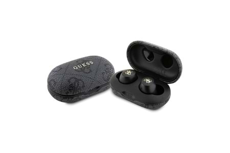 Guess Orjinal Lisanslı Klasik Metal Yazı Logolu TWS Kulak İçi Bluetooth Kulaklık