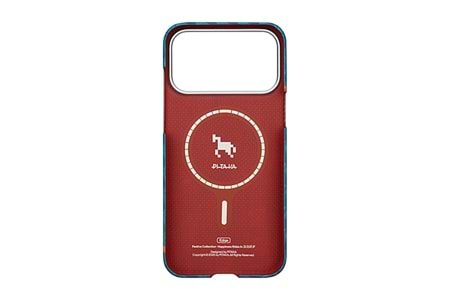 Apple iPhone 17 Pro Kılıf M-safe Şarj Özellikli Aramid Fiber Pitaka Edge Serisi Happiness Rides Kapak
