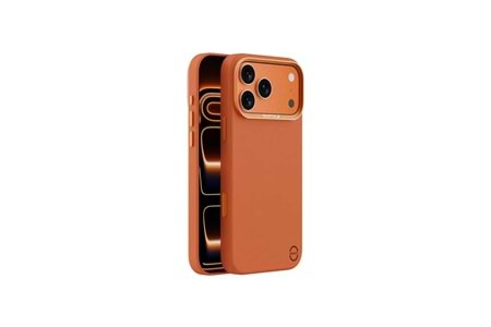 Apple iPhone 18 Pro Kılıf M-Safe Şarj Özellikli Polimerik Deri Raptic Urban Nano Kapak