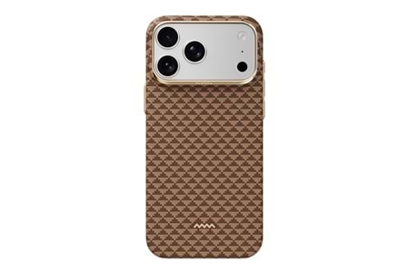 Apple iPhone 18 Pro Max Kılıf M-safe Şarj Özellikli Raptic Aramid Skin Origin Serisi Karbon Kapak