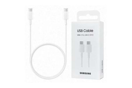 Samsung EP-DA705B TypeC TypeC Kablo (25W) - Beyaz