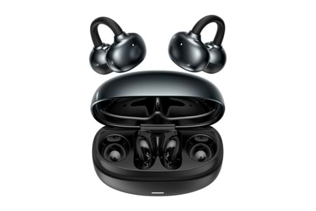 Shaza Kulak Dışı Klips Bluetooth Kulaklık Siyah