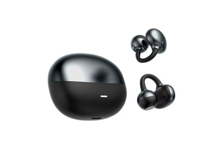 Shaza Kulak Dışı Klips Bluetooth Kulaklık Siyah