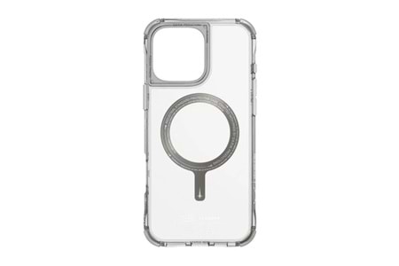 Apple iPhone 16 Pro Kılıf M-safe Şarj Özellikli Şeffaf Airbag Tasarımlı Skinarma Saido Prime Kapak